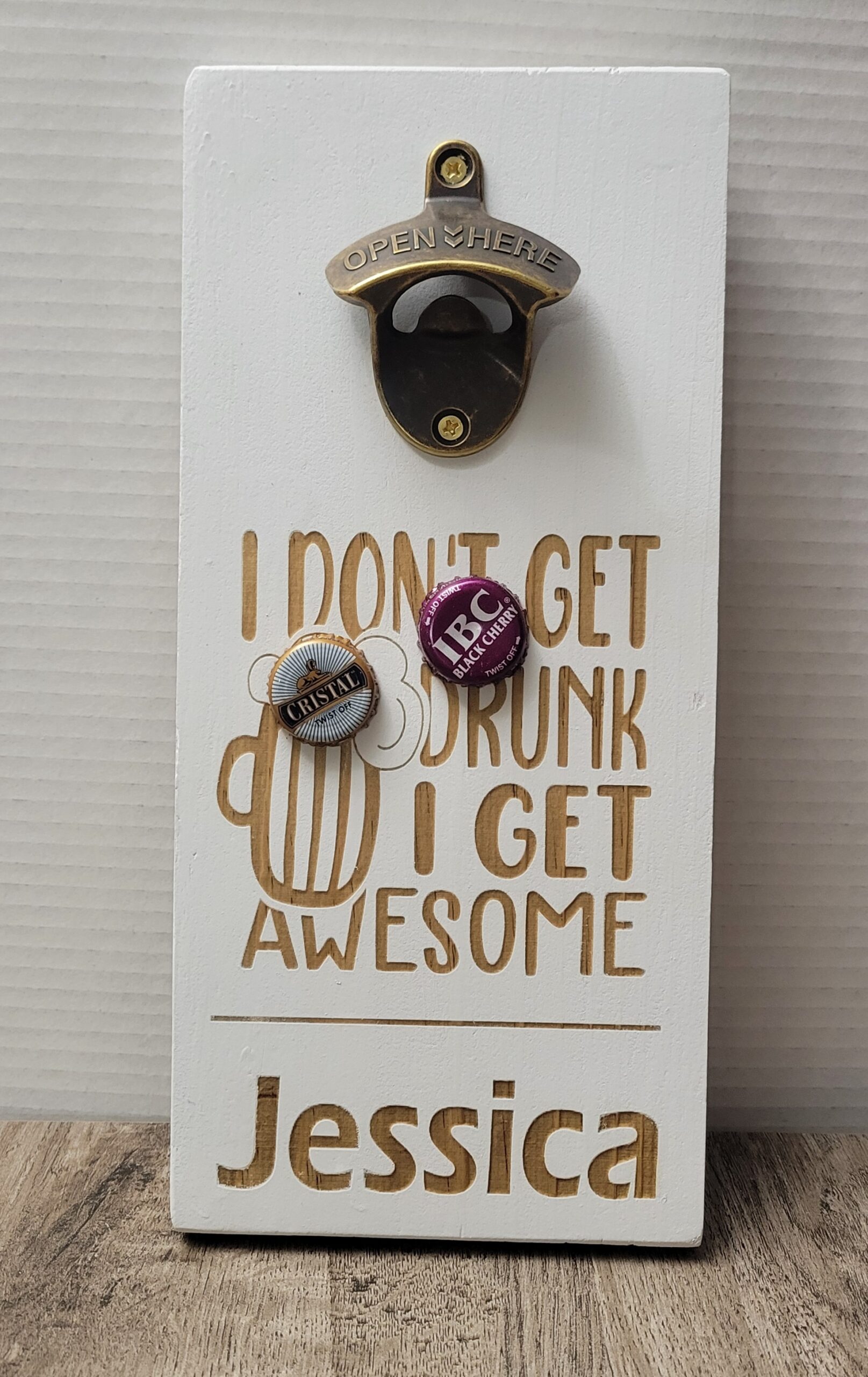 PERSONALIZED BOTTLE OPENER MAGNETIC "Thankful, Grateful and Truly Blessed" - Image 6