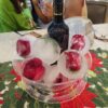 FLORAL ICE SPHERES CENTERPIECE / WINE COOLER