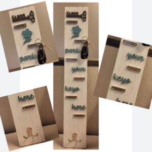 CUSTOM MAGNETIC KEY HOLDER - Natural