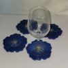 BLUE - RESIN COASTER SET - Image 2