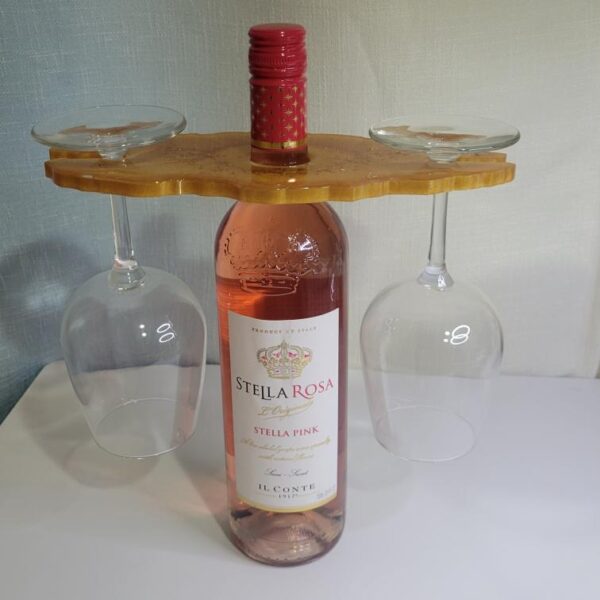 GOLD - RESIN WINE HOLDER - Image 5