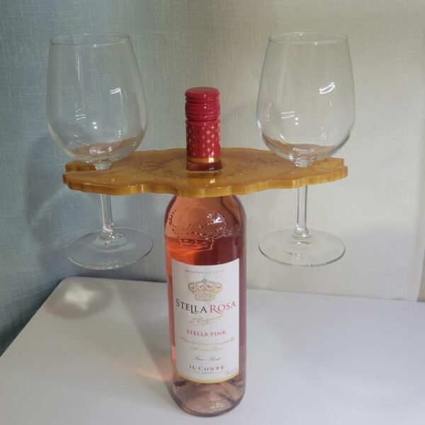 GOLD - RESIN WINE HOLDER - Image 7