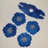 BLUE - RESIN COASTER SET - Image 3