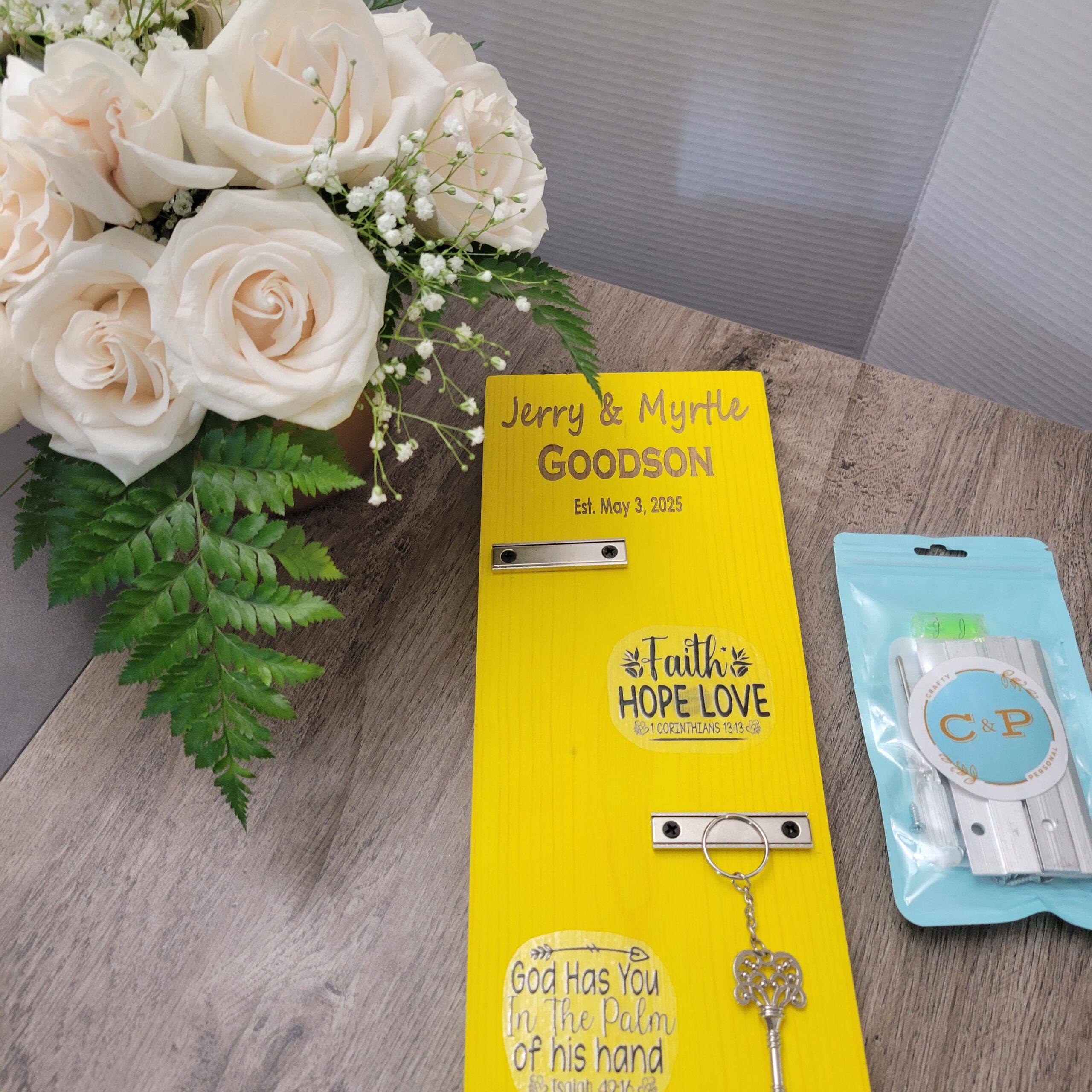 CUSTOM MAGNETIC KEY HOLDER - Yellow - Image 3