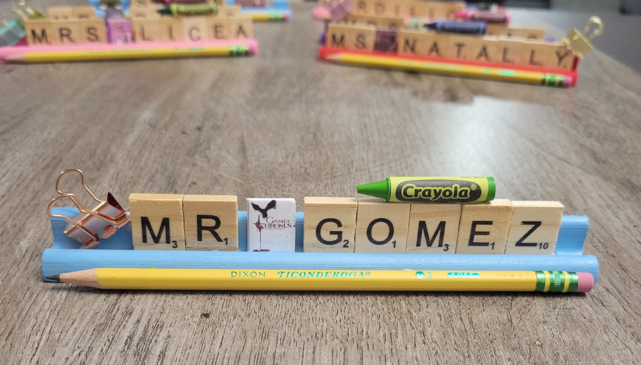 Scrabble Name Plate - Image 5